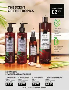 Preview of Avon - Offers valid from 01/07/2026 | Page: 210 | Products: Bath, Shower, Coconut