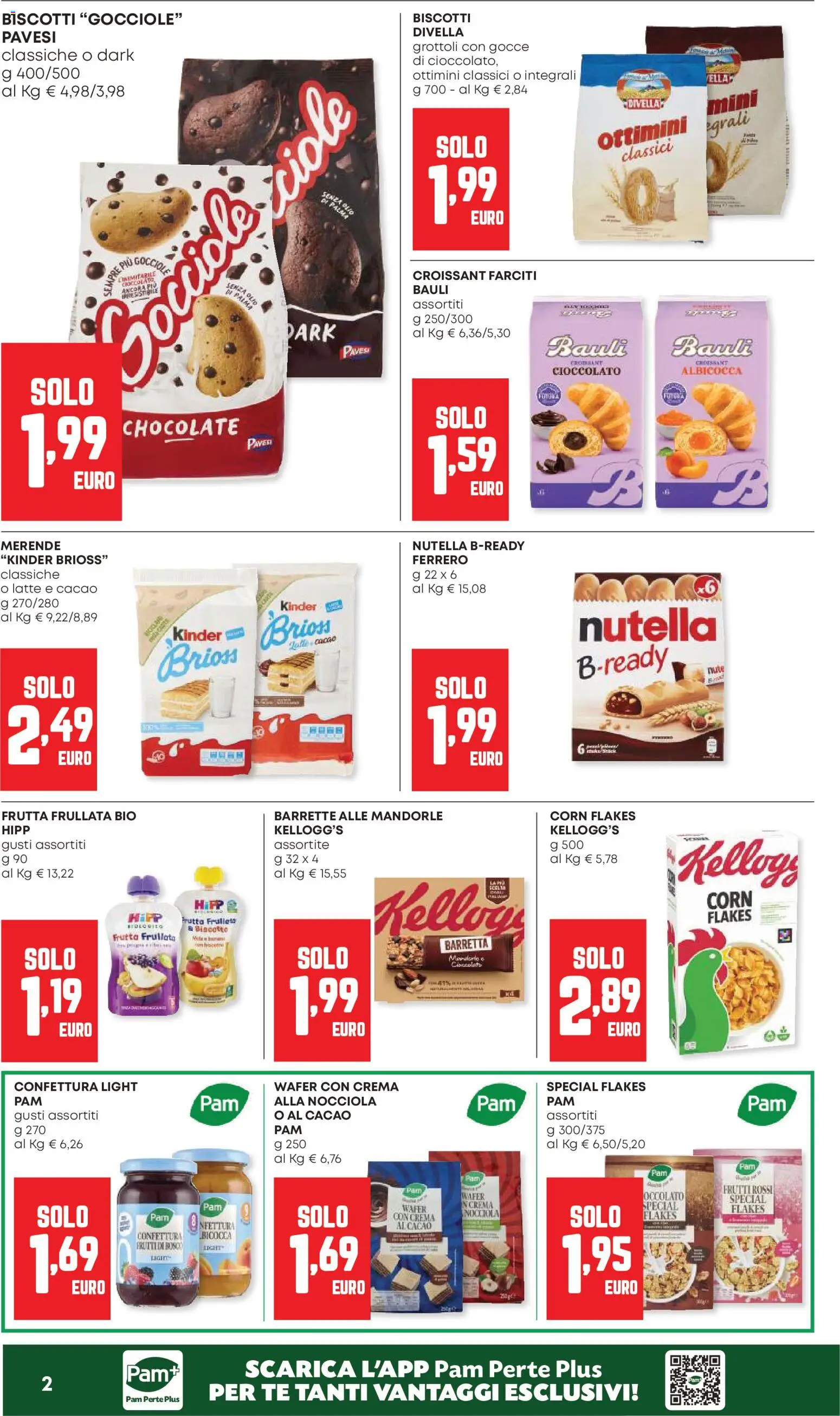 Volantino Panorama del 21.05.2026 | Pagina: 2 | Prodotti: Crema, Cioccolato, Frutta, Latte