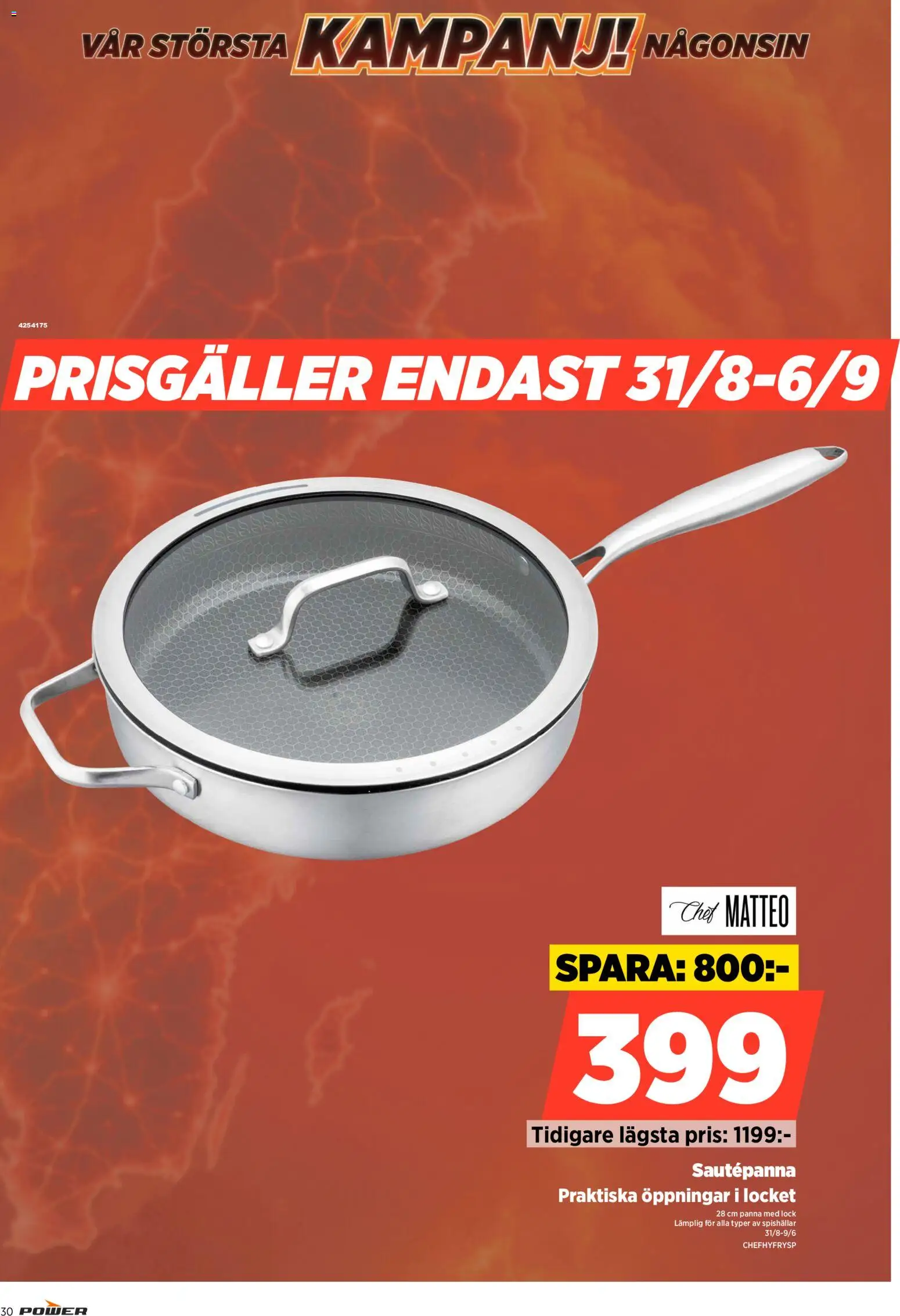 Power reklamblad aktuell från 31/08/2026 | Sida: 30 | Produkter: Lock