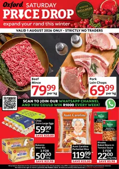 Oxford Freshmarket specials catalogue – valid from 01/08/2026