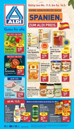 Aldi Prospekt 	 ab 11.05.2026 gültig