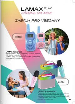 Náhled letáku Wiky katalog od 01.04.2026 | Strana: 21 | Produkty: Reproduktor, LED