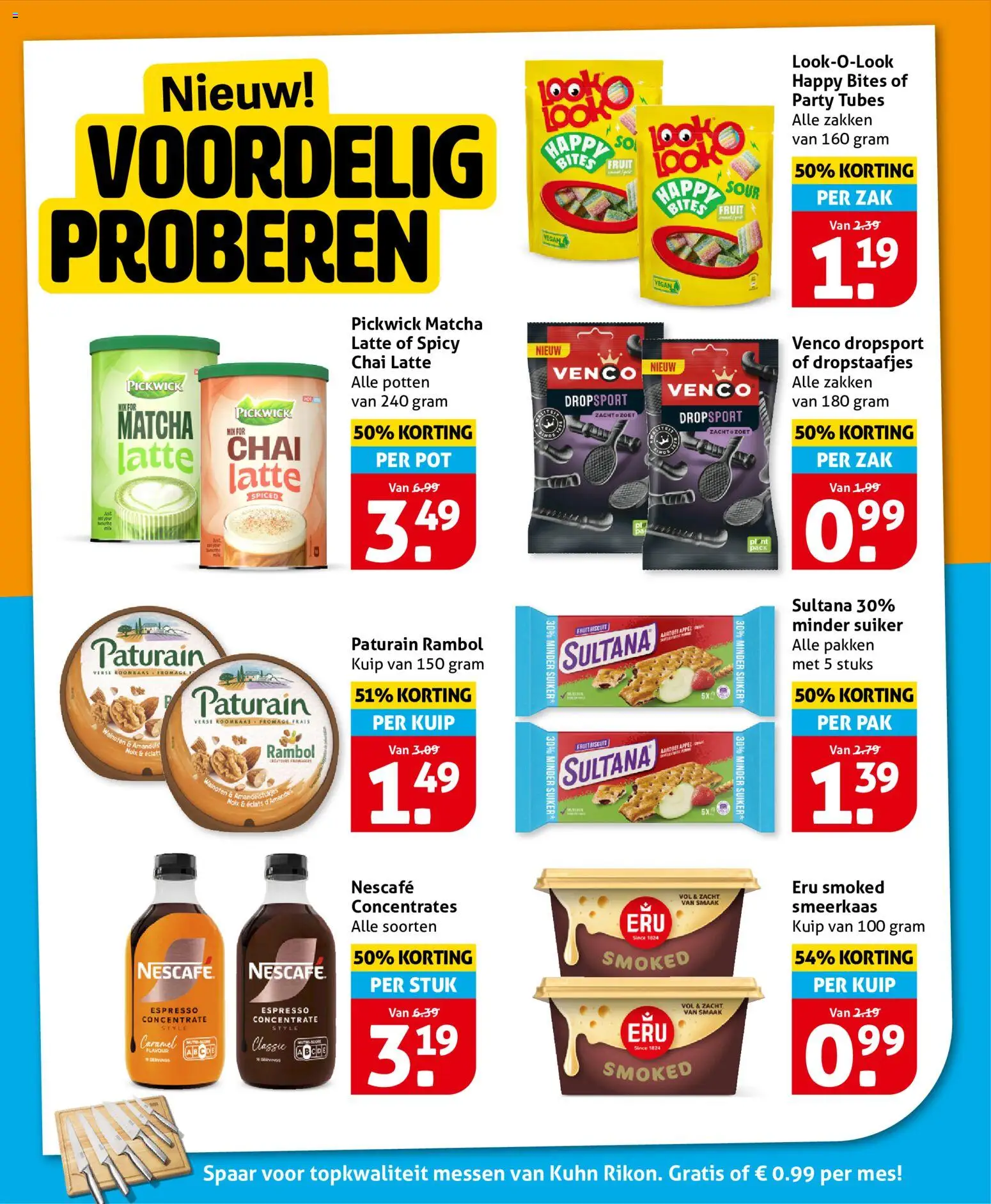 {H1} | Pagina: 21 | Producten: Suiker, Mes, Walnoten, Aardbei