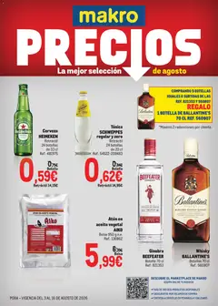 Vista previa Makro Precios Centro válido desde el 03/08/2026