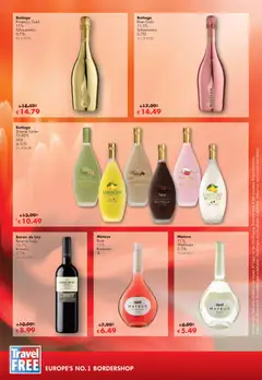 Travel Free Angebote ab 01.06.2026 gültig | Seite: 10 | Produkte: Weißwein, Rosewein, Likör, Limoncello