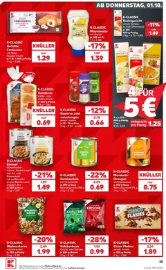 Kaufland Prospekt Moers ab 01.10.2026 gültig | Seite: 25