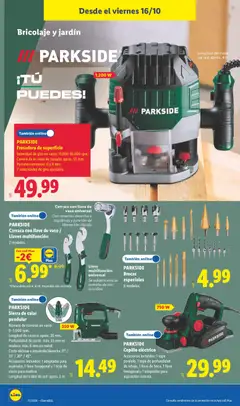 Vista previa Lidl folleto de bazar válido desde el 12/10/2026 | Página: 32 | Productos: Cepillo, Cable, Adaptador, Cesta
