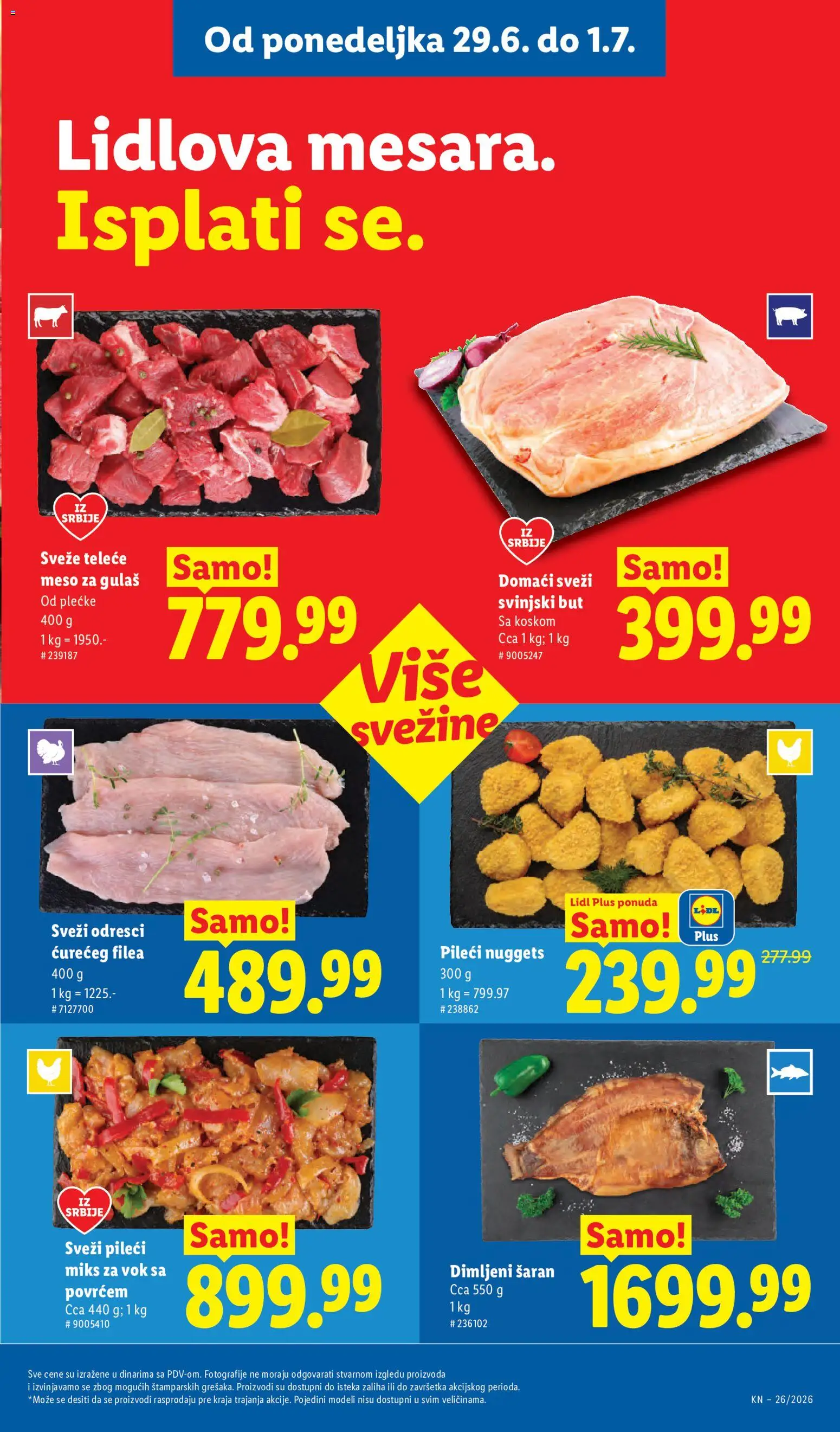 Lidl katalog - važi od 25.06.2026 | Strana: 101
