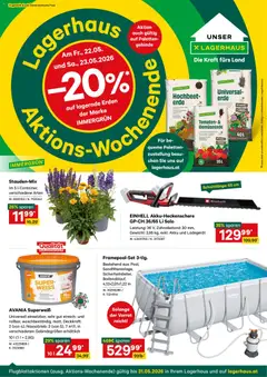 Lagerhaus Flugblatt ab 18.05.2026 gültig