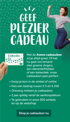 Aveve folder - Voorbeeld van een folder van Aveve, geldig van 03.06.2026 | Pagina: 42 | Producten: Cadeaubon