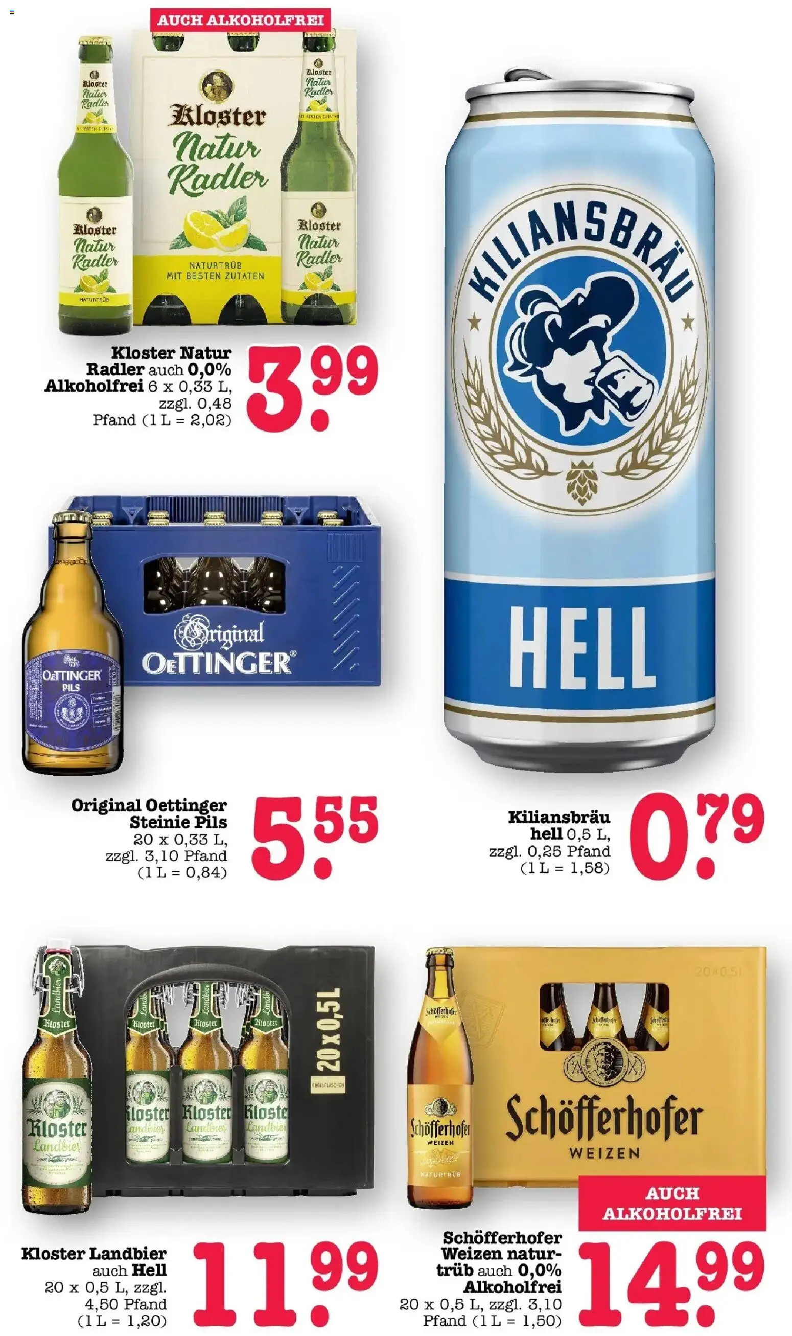 E center - E center: Wochenangebote – gültig ab 28.06.2026 | Seite: 44 | Produkte: Pils, Oettinger, Radler