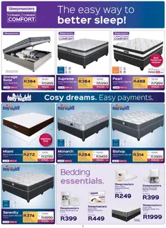 Sleepmasters specials catalogue – valid from 15/10/2026 | Page: 9