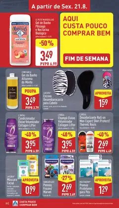 Pré-visualização L'ORÉAL Champô Elvive Volumizador Collagen Lifter, Champô Elvive Volumizador Collagen Lifter 400 ml unidade válido de 17/08/2026 | Página: 22 | Produtos: Champô, Máscara facial, Gel de banho, Almofada