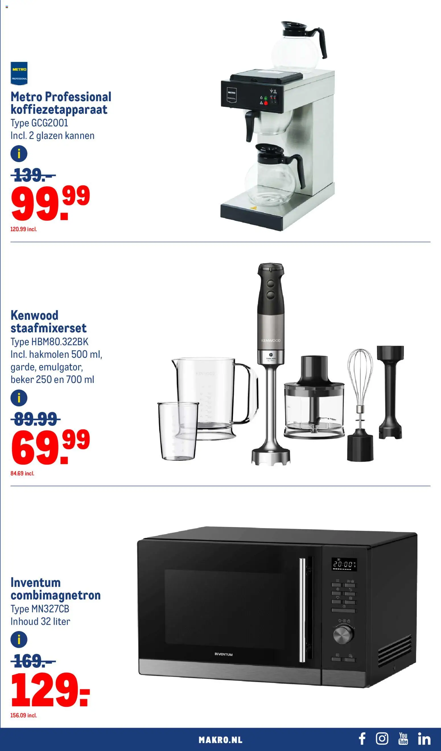 {H1} | Pagina: 27 | Producten: Beker, Combimagnetron, Koffiezetapparaat
