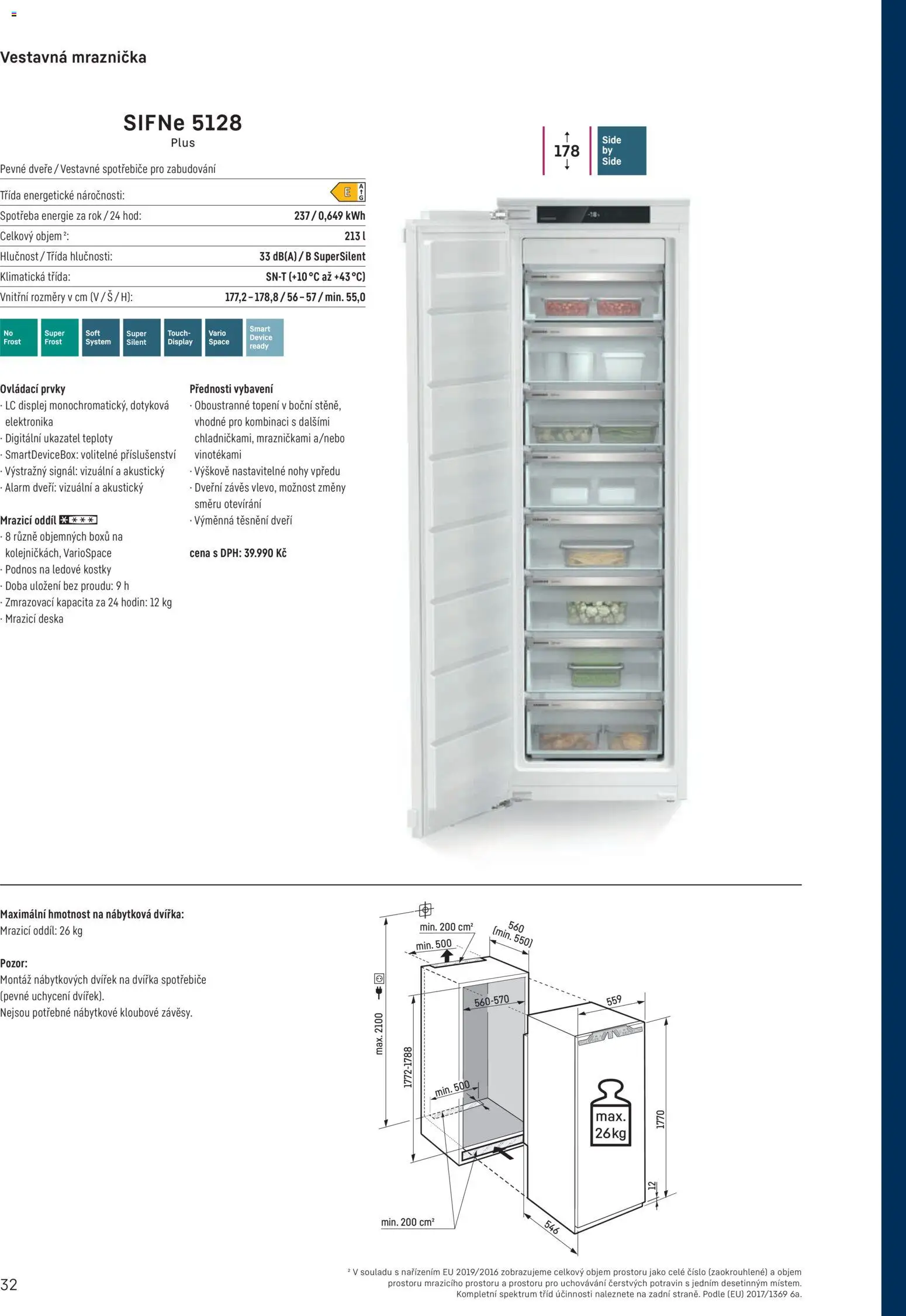 Möbelix leták - Liebherr od 01.10.2025 | Strana: 32 | Produkty: Podnos, Dveře, Kostky, Elektronika