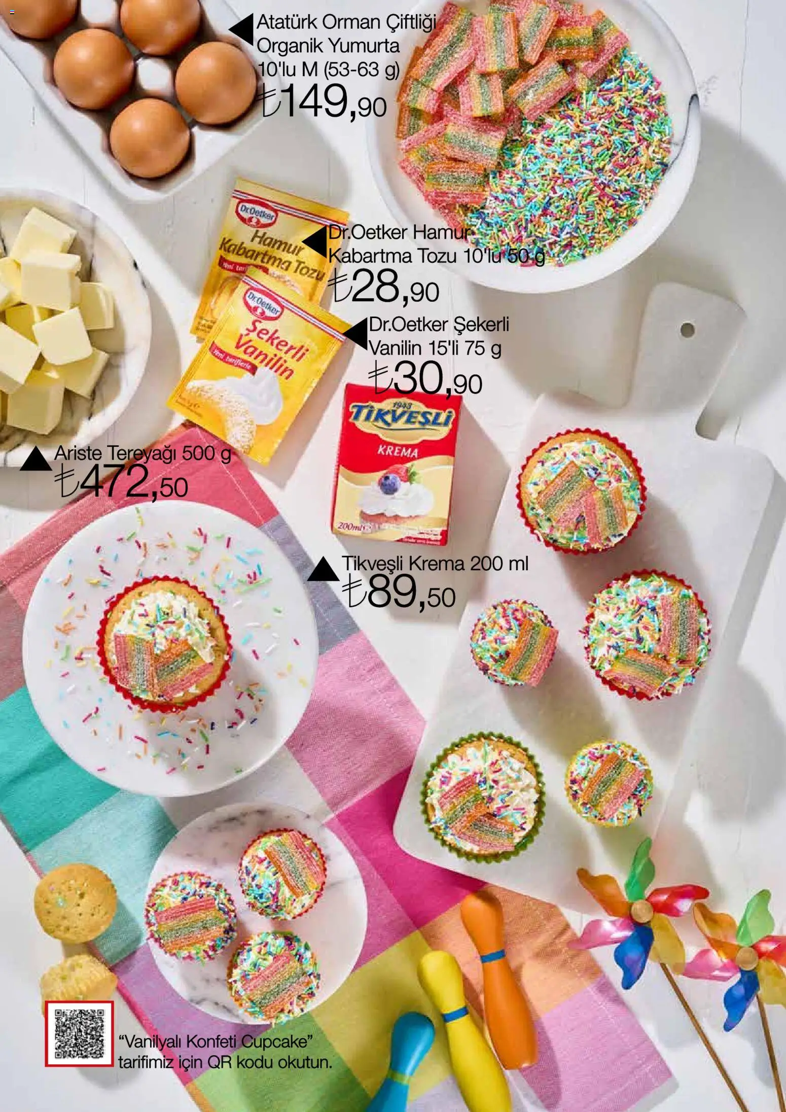 Migros Katalog - MacroStyle - 01.04.2026 tarihinden itibaren geçerlidir | Sayfa: 10 | Ürünler: Tereyağı, Yumurta, Krema