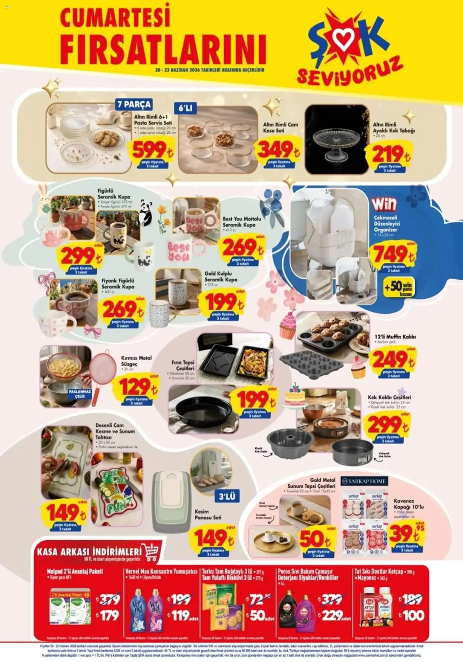 Şok Market - Hafta sonu fırsatları - 20.06.2026 tarihinden itibaren geçerlidir | Sayfa: 2