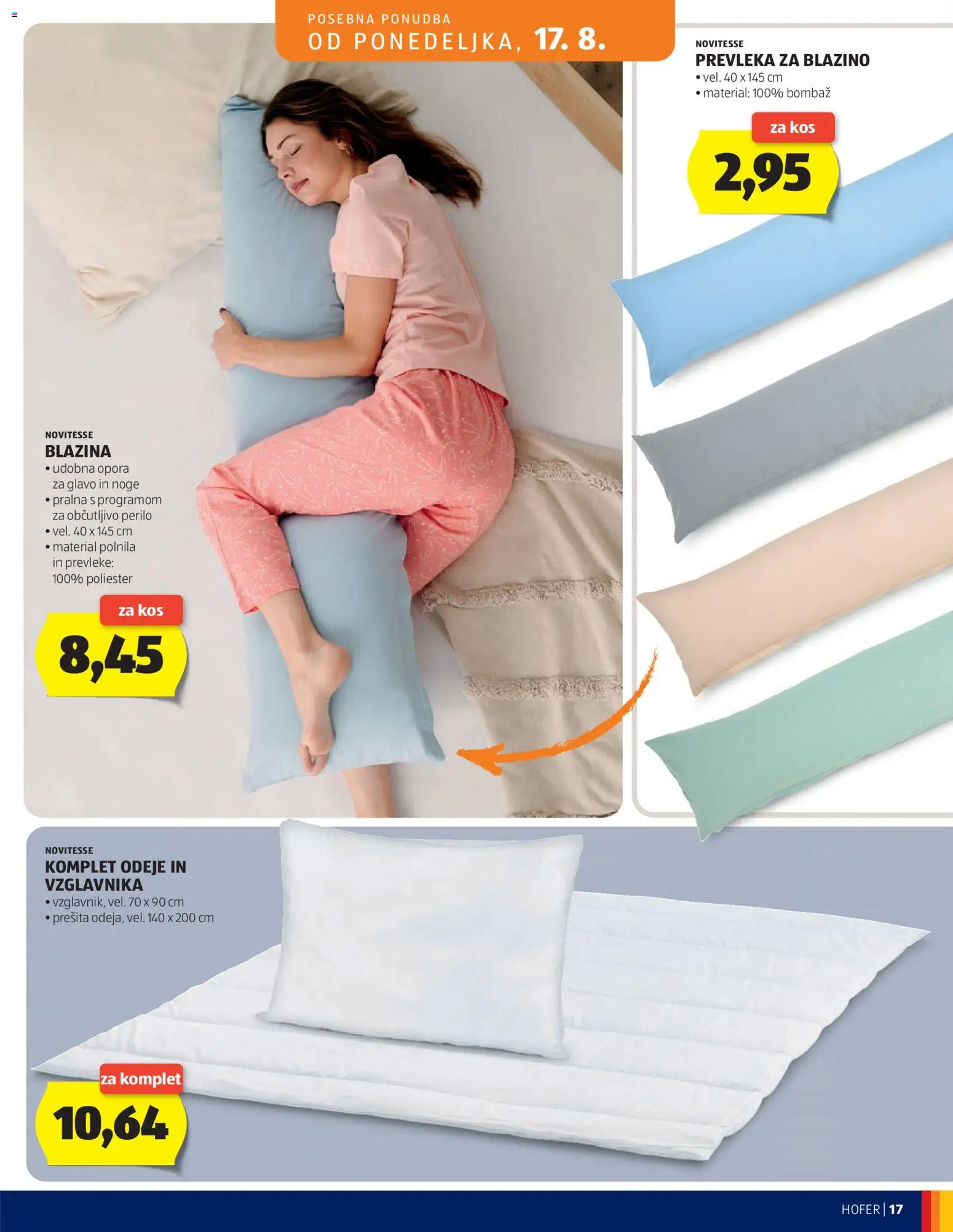 Hofer SI katalog | vrijedi od 12.08.2026 | Stranica: 17