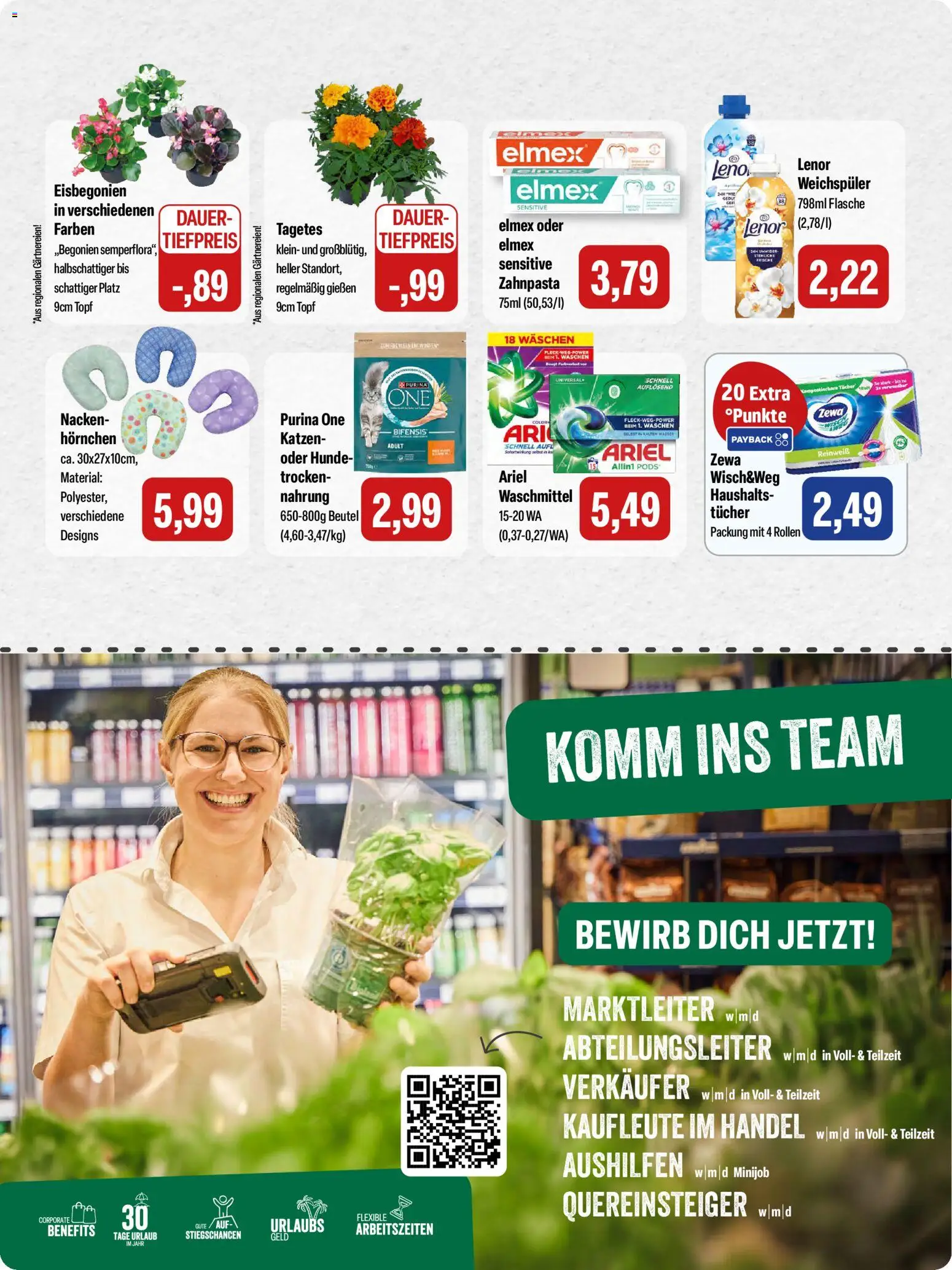 Feneberg Angebote – gültig ab 21.05.2026 | Seite: 15 | Produkte: Zewa, Zahnpasta, Weichspüler, Waschmittel