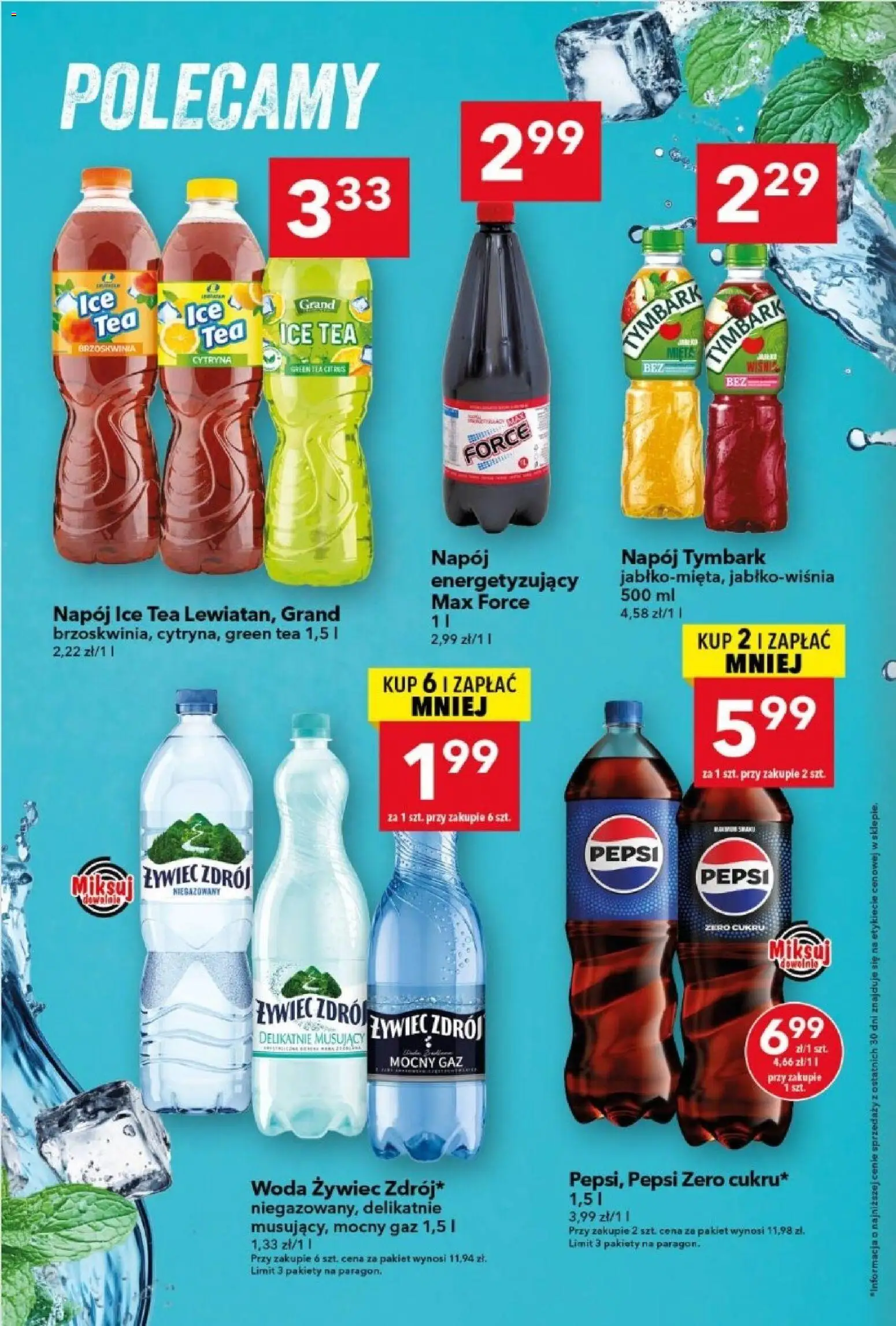 Lewiatan gazetka od 16.07.2026 | Strona: 6 | Produkty: Cytryna, Brzoskwinia, Pepsi, Woda