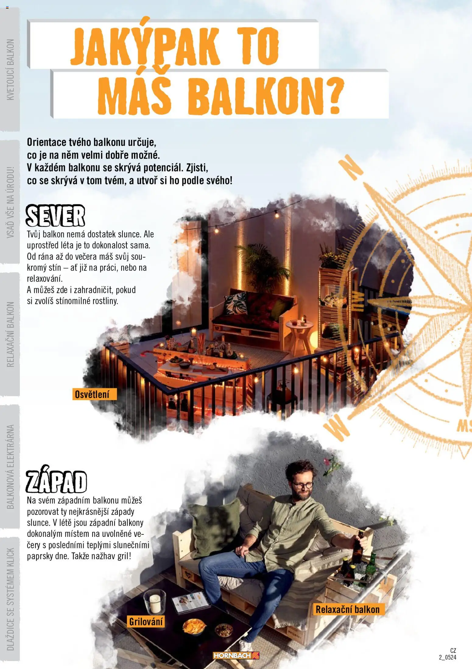 HORNBACH leták - Balkón od 01.01.2026 | Strana: 2 | Produkty: Grilování, Gril