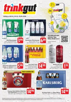 Trinkgut - trinkgut: Wochenangebote ab 05.10.2026 gültig