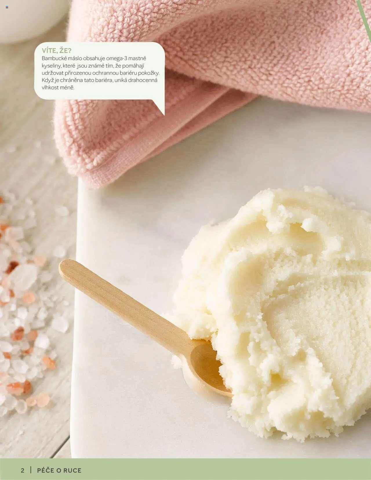 Mary Kay katalog - Péče pro ruce a tělo od 16.03.2025 | Strana: 2 | Produkty: Bambucké máslo, Máslo