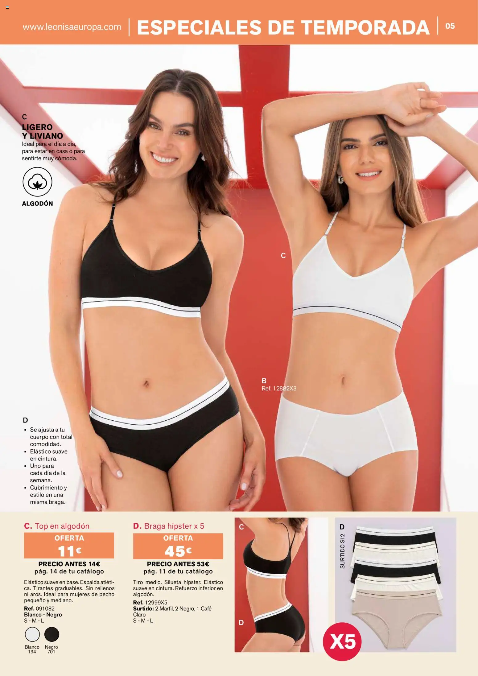 Leonisa Magazine │ válido desde el 01/09/2026 | Página: 5 | Productos: Café, Algodón, Braga