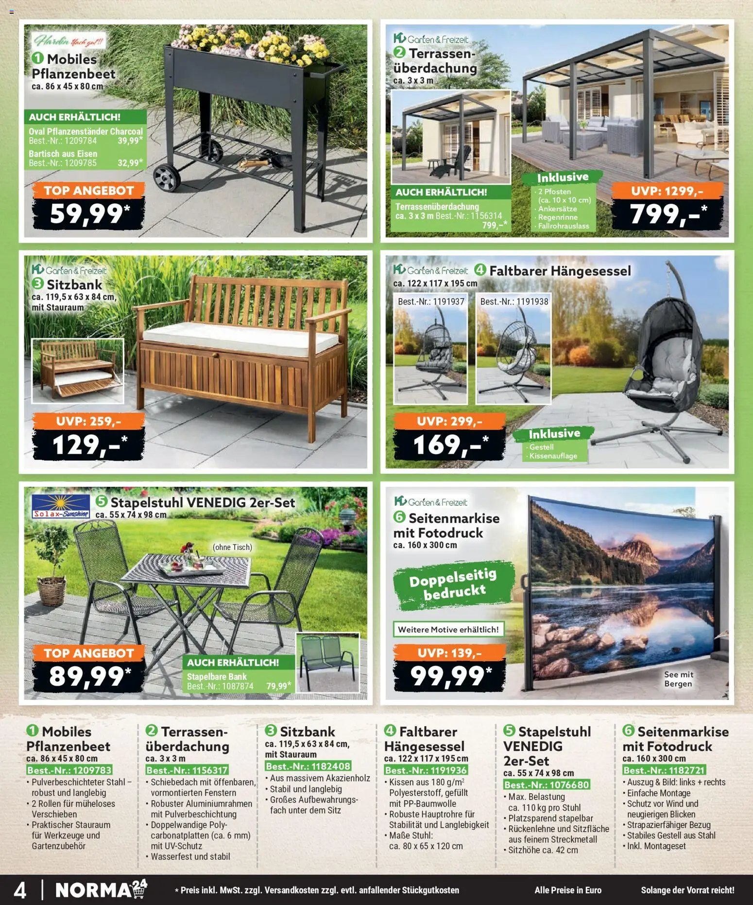 Norma Bestellmagazin Juni 2026 – gültig ab 01.06.2026 | Seite: 4