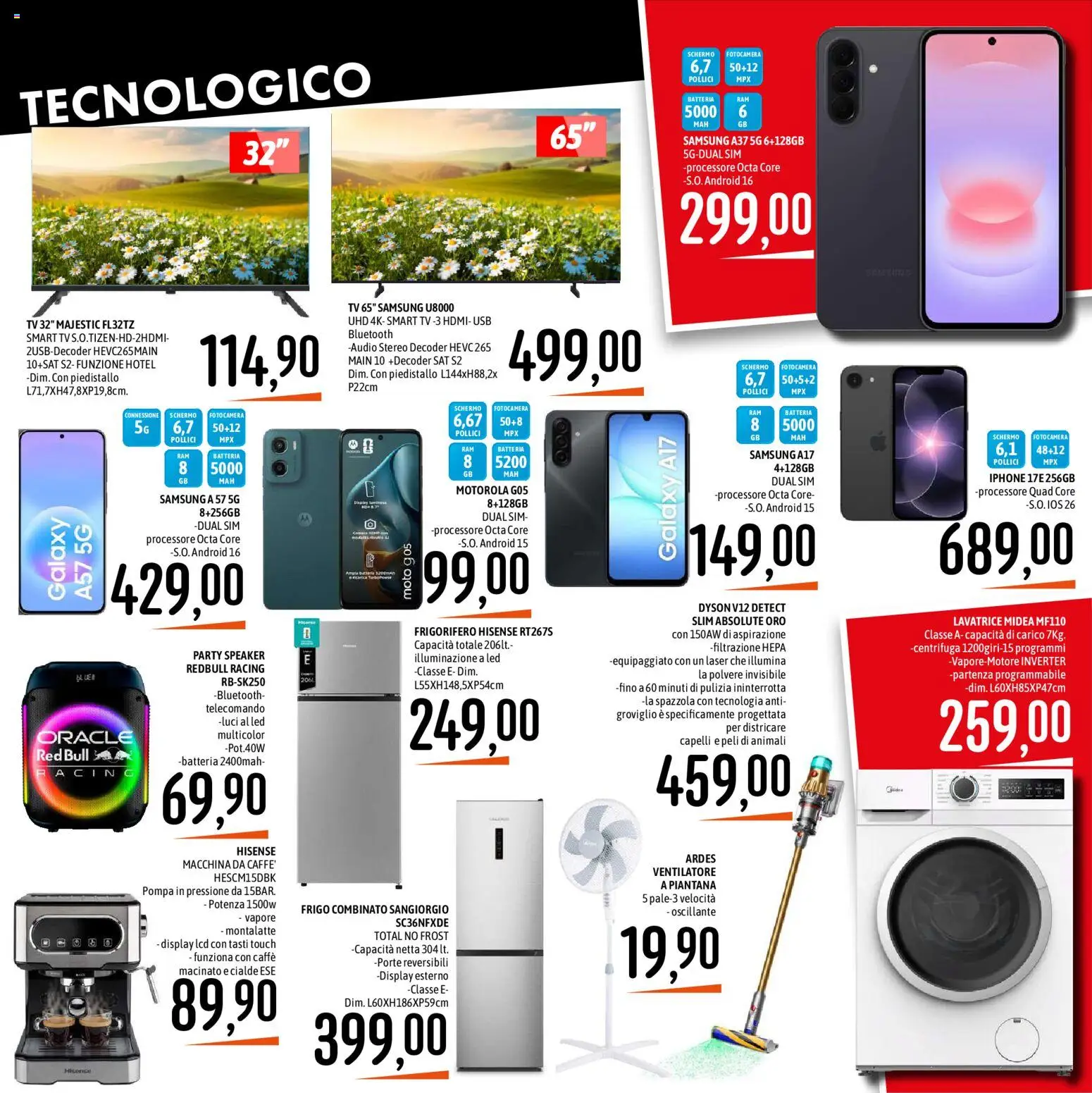 Volantino Emisfero del 09/07/2026 | Pagina: 29 | Prodotti: Iphone, USB, Red Bull, Batteria