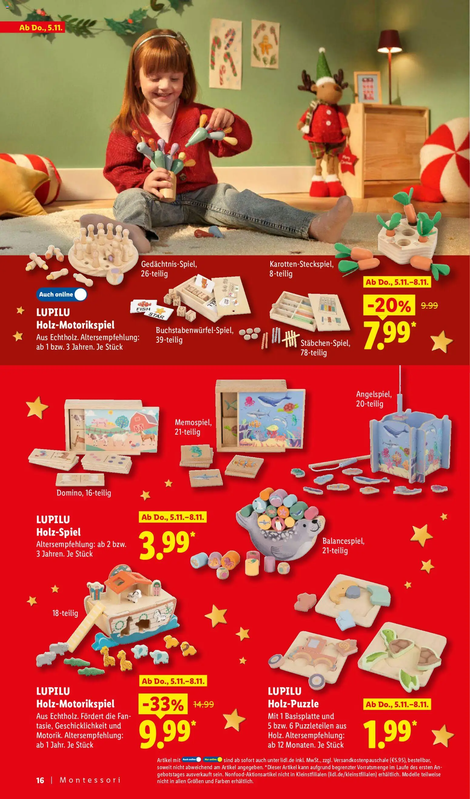 Lidl Německo leták - Spielwarenmagazin 2026 od 19.10.2026 | Strana: 16