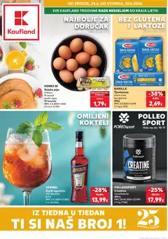 Kaufland - Rijeka Zamet - Pregled kataloga iz trgovine Kaufland, vrijedi od 24.06.2026