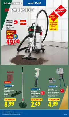 LIDL - Prévisualisation de PARKSIDE Set de ponceuse manuelle pour cloisons sèches, Le set. valide à partir de 27/08/2026 | Page: 53