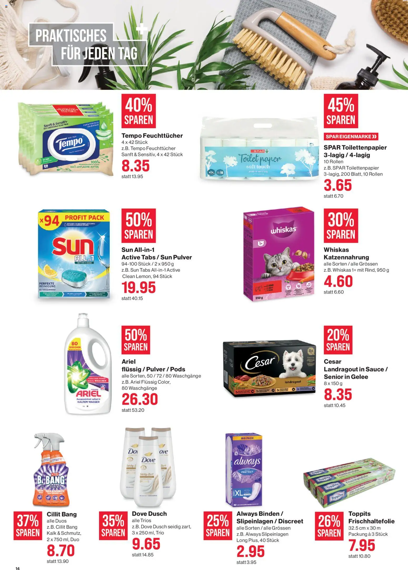 SPAR - SPAR Handels AG – gültig ab 13.05.2026 | Seite: 14
