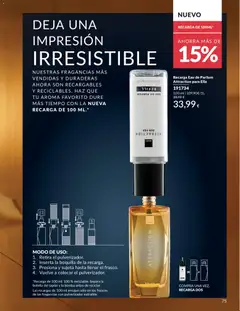Vista previa Catálogo AVON campaña 6 válido desde el 01.06.2026 | Página: 75 | Productos: Perfume, Eau de parfum