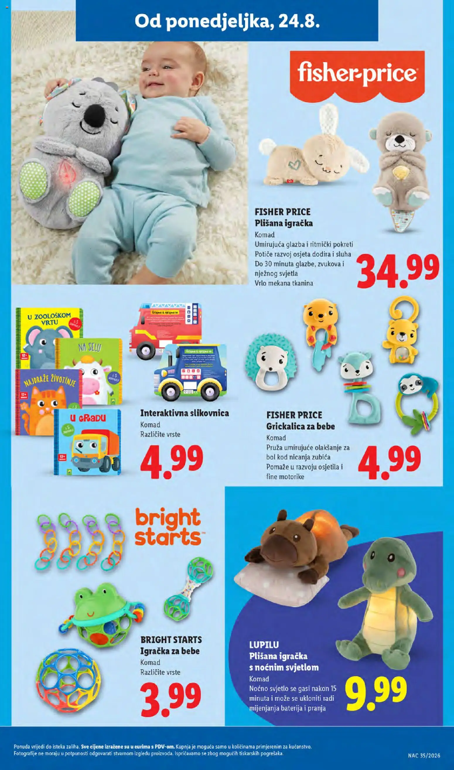 Lidl katalog | vrijedi od 24.08.2026 | Stranica: 23 | Proizvodi: Baterija, Igrač, Igračka