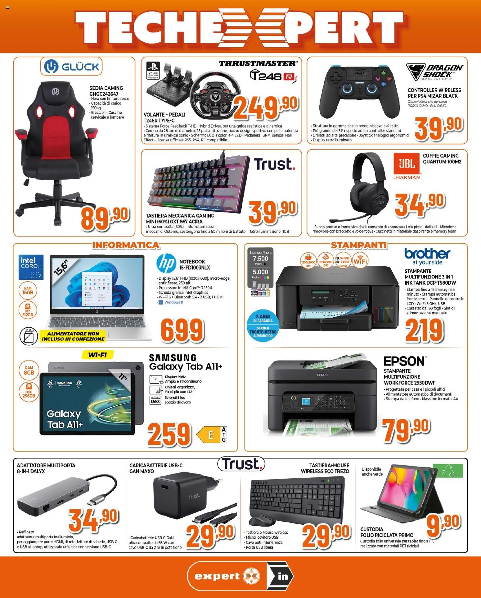 Volantino Ipercoop del 04.06.2026 | Pagina: 4 | Prodotti: Tablet, Mouse, Tastiera, Microfono