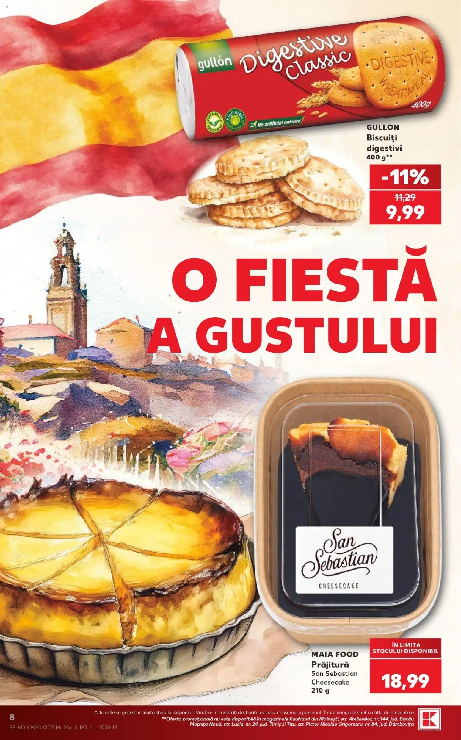 Kaufland RO akciós ujság - amely érvényes a következő dátumtól: 2026.10.07. | Oldal: 8