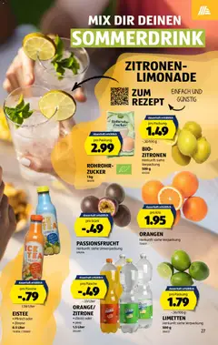 ORANGE/ZITRONE, Orange/Zitrone classic oder zero 1.5 Liter ab 09.07.2026 gültig | Seite: 27 | Produkte: Kammerjunker, Orangen, Zitrone, Zucker