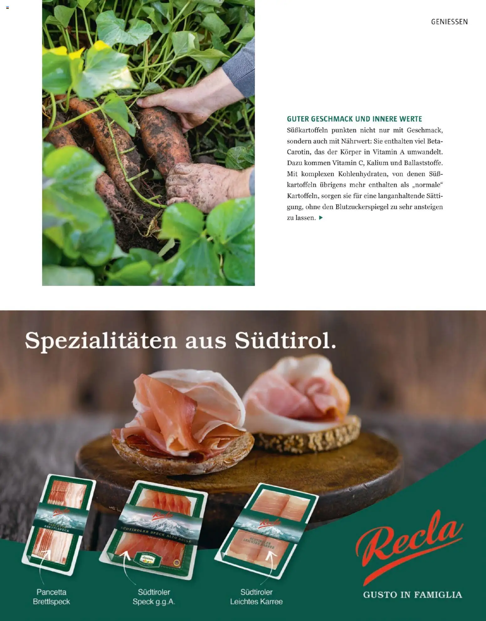 Sutterlüty B’sundrig Magazine gültig ab 17.11.2025 | Seite: 33 | Produkte: Kartoffeln, Speck