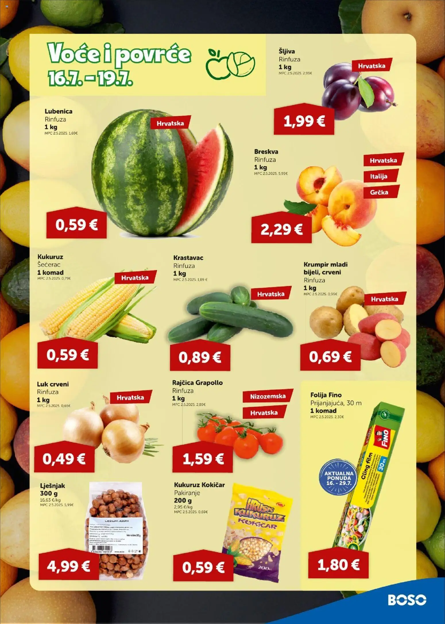 Boso katalog | vrijedi od 16.07.2026 | Stranica: 3 | Proizvodi: Krumpir, Luk, Breskva, Rajčica