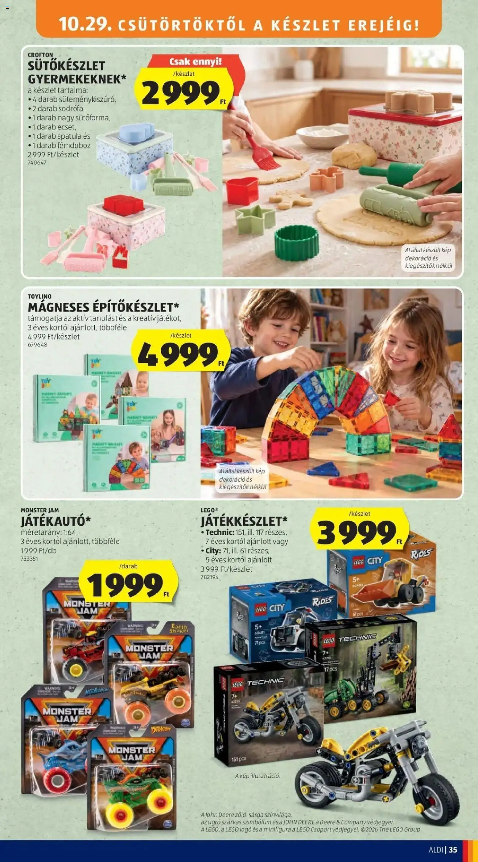 Aldi aktuális akciós újság - 2026.10.24. -tól/töl > akció, lapozható szórólap 🛍️ | Oldal: 35