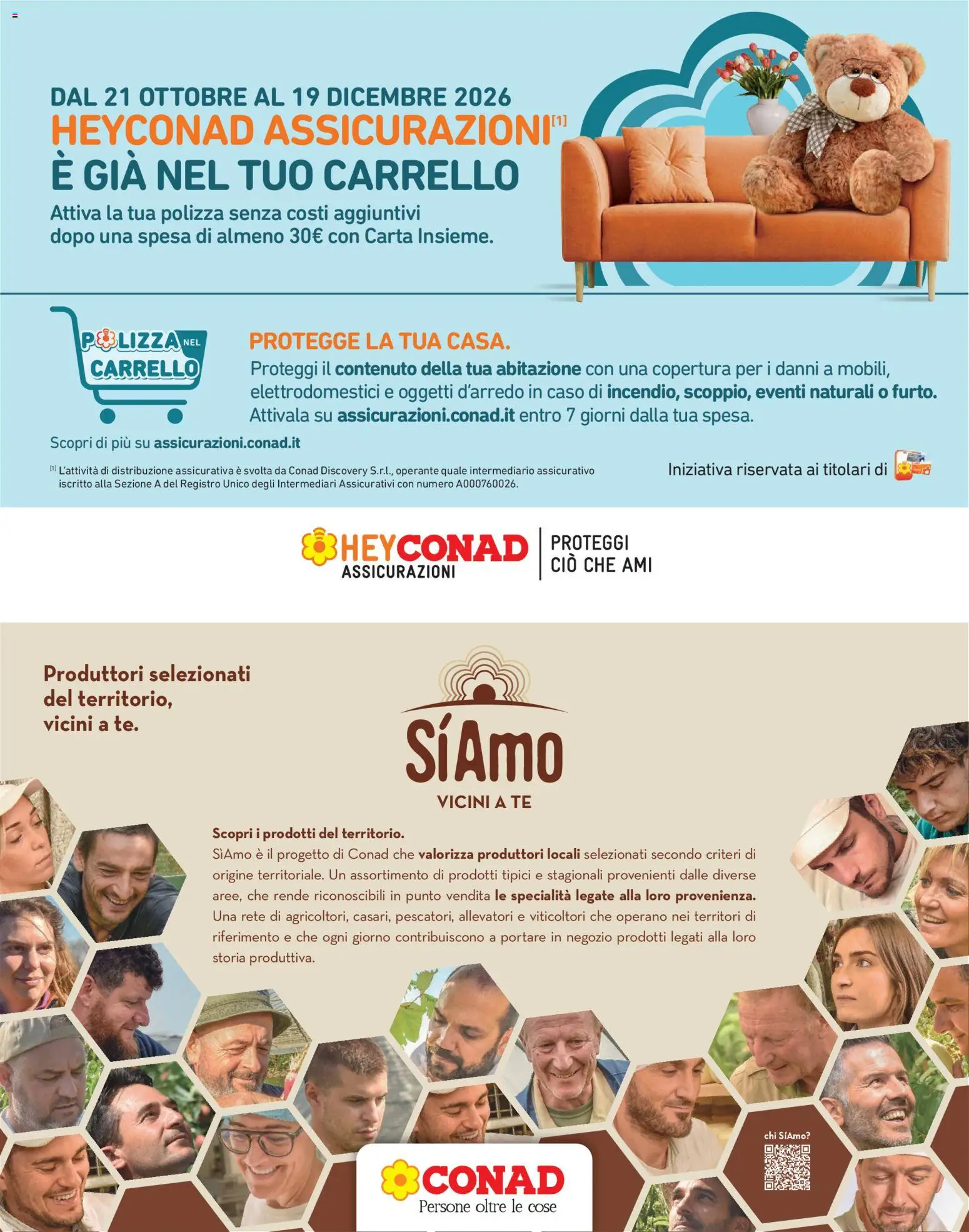 Volantino Conad del 23/10/2026 | Pagina: 17 | Prodotti: Tè, Carrello, Specialità
