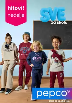 Pepco katalog - pregled Pepco kataloga - važi od 20.08.2026