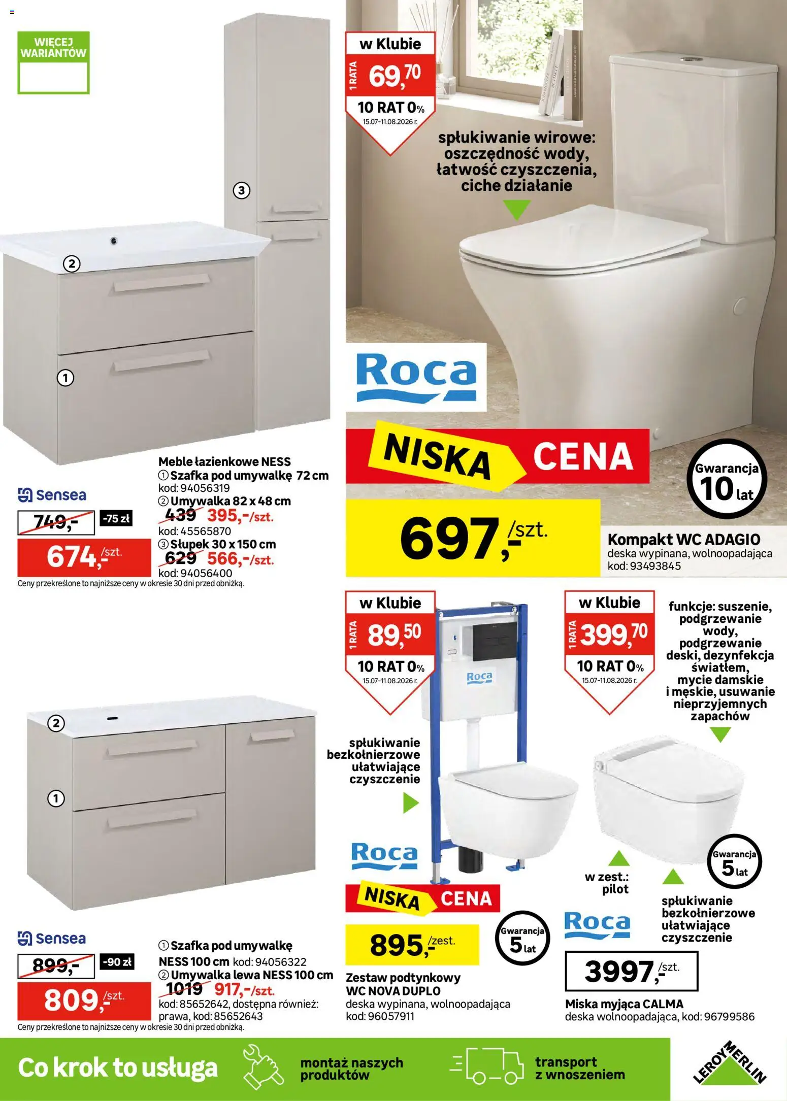 Leroy Merlin gazetka od 15.07.2026 | Strona: 23 | Produkty: Umywalka