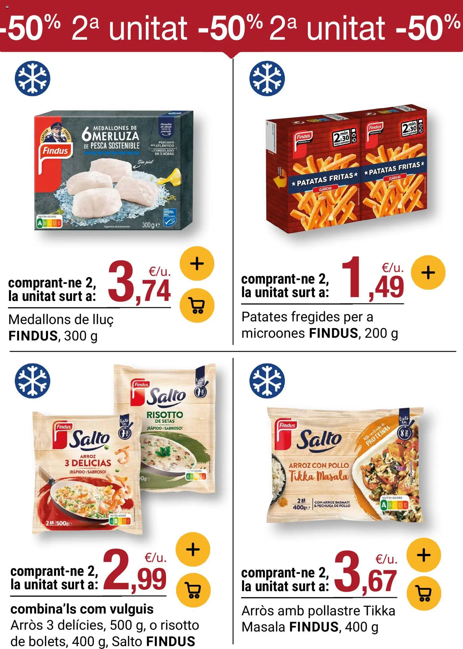 Bonpreu folleto │ válido desde el 30/06/2026 | Página: 53 | Productos: Medallones, Arroz, Pescado