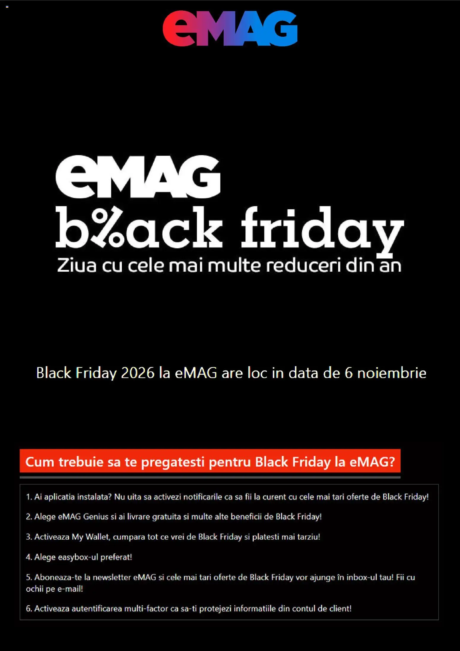 Noul catalog Emag – valabil de la 09.10.2026 | Pagină: 1