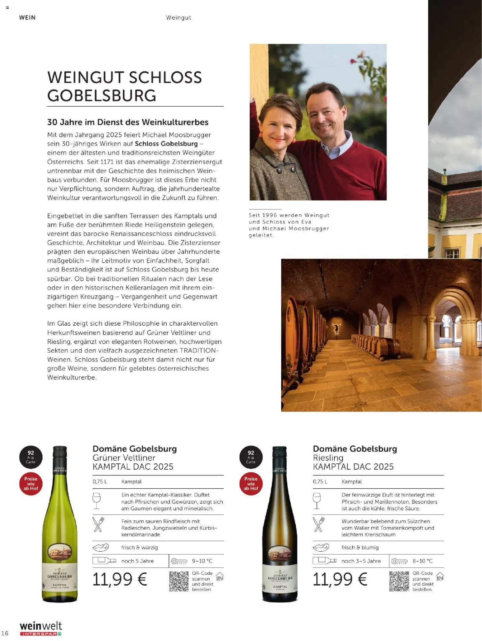 Interspar Wein Welt gültig ab 08.09.2026 | Seite: 16 | Produkte: Pfirsich, Kürbis, Duft, Wein