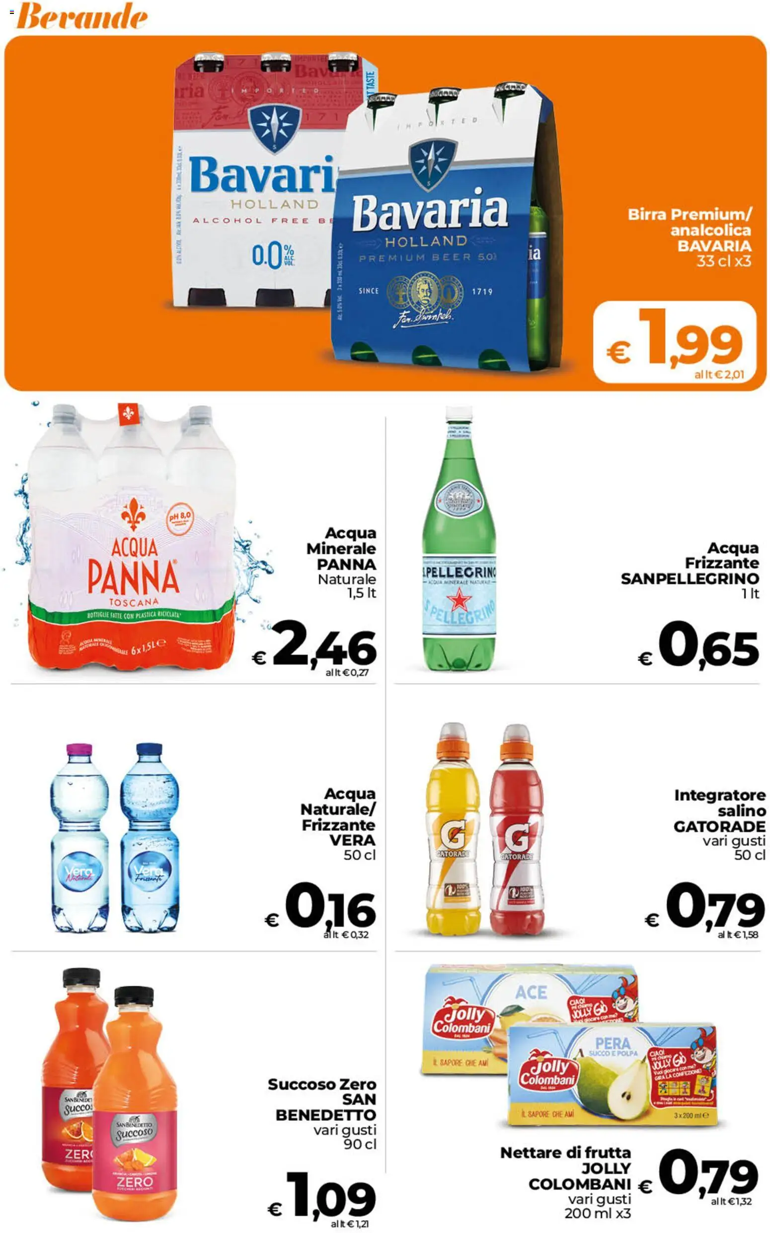 Volantino Ipercoop del 23/10/2026 | Pagina: 39 | Prodotti: Birra, Acqua, Bevande, Frutta