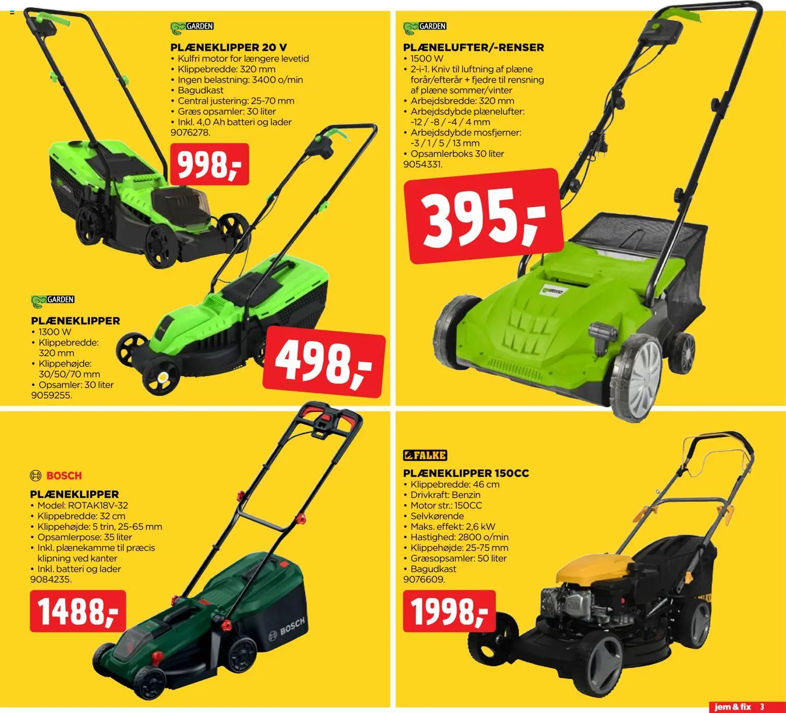 Jem & fix tilbudsavis – gyldig fra 12.04.2026 | Side: 3 | Produkter: Batteri